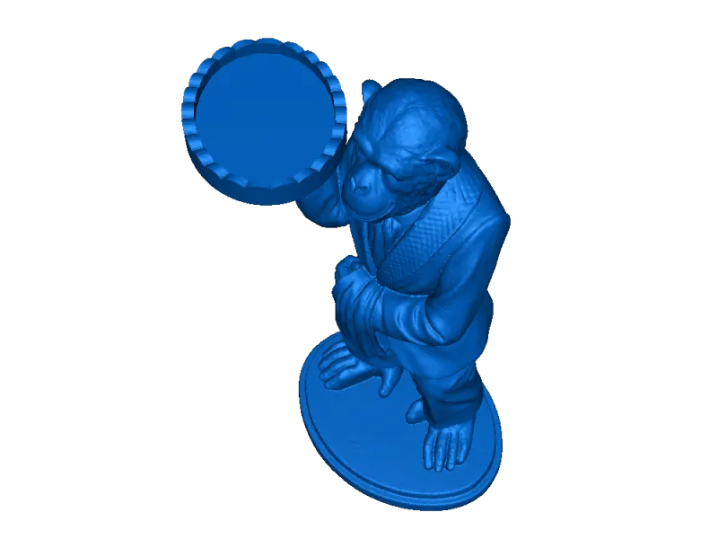 monkey butler ring holder