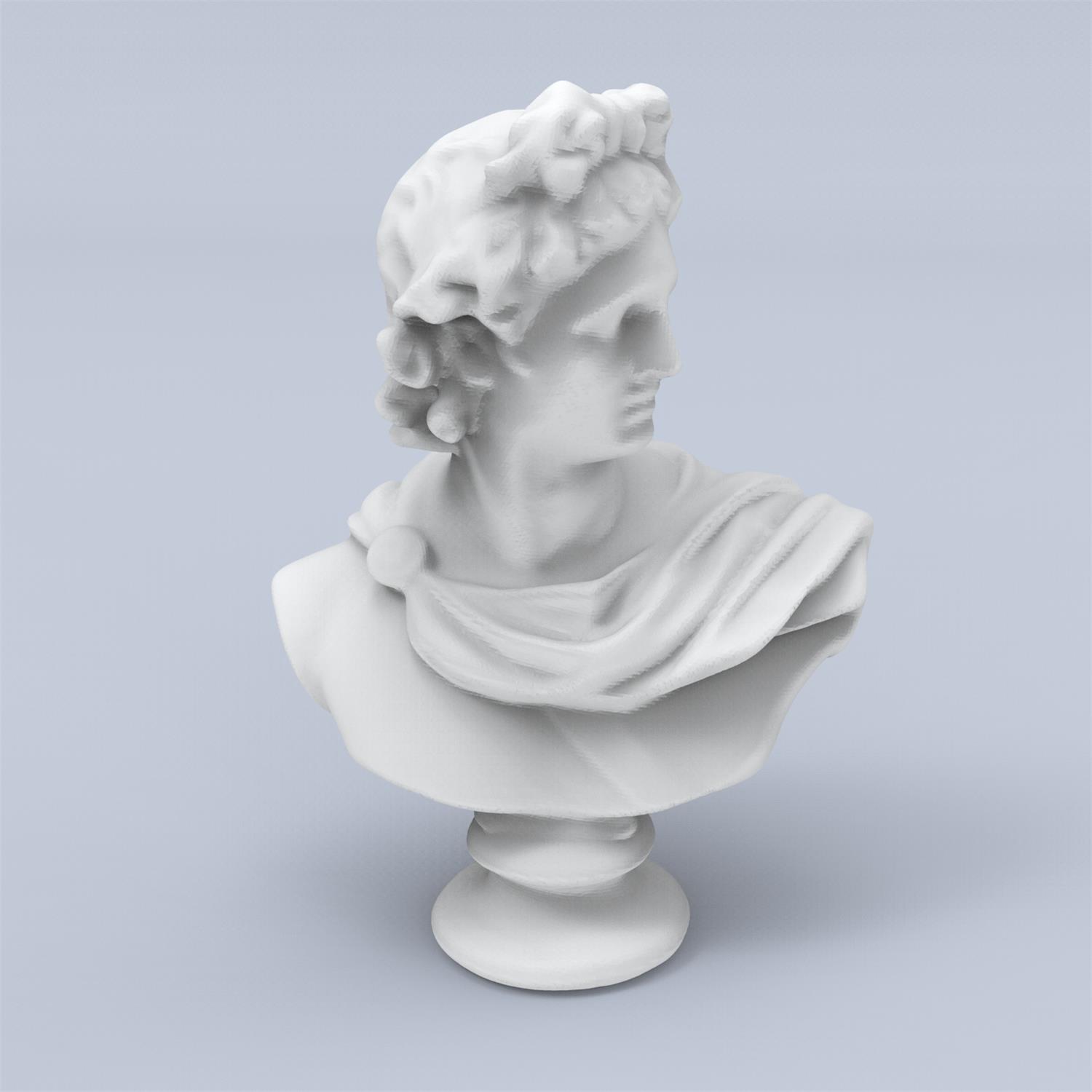 Mozart sculpture（generated by Revopoint POP）