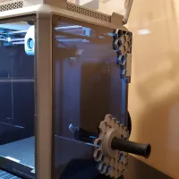 Creality K1 honeycomb style side mounts kit-0