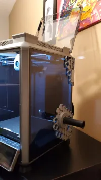 Creality K1 honeycomb style side mounts kit-0