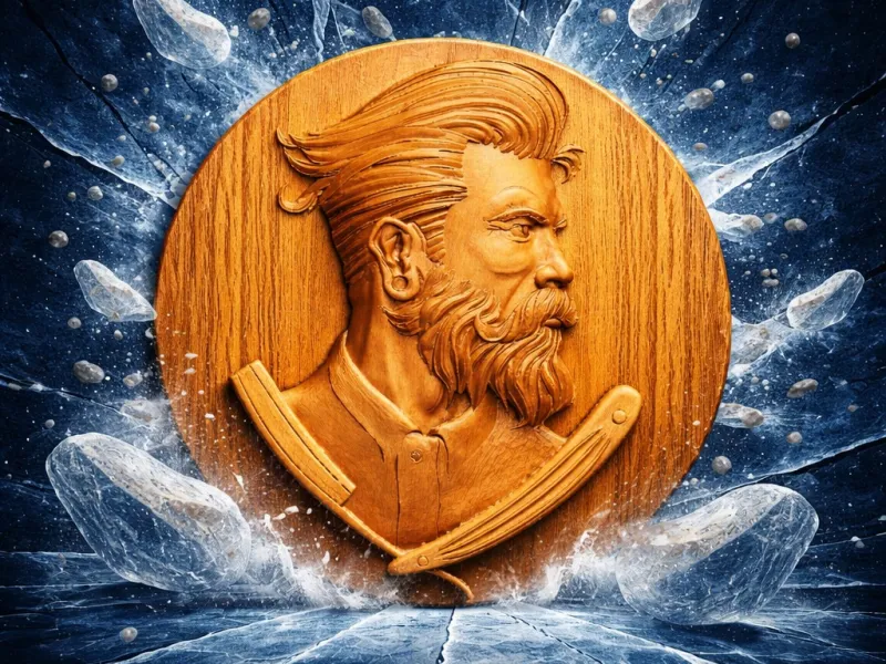 Barbershop medallion