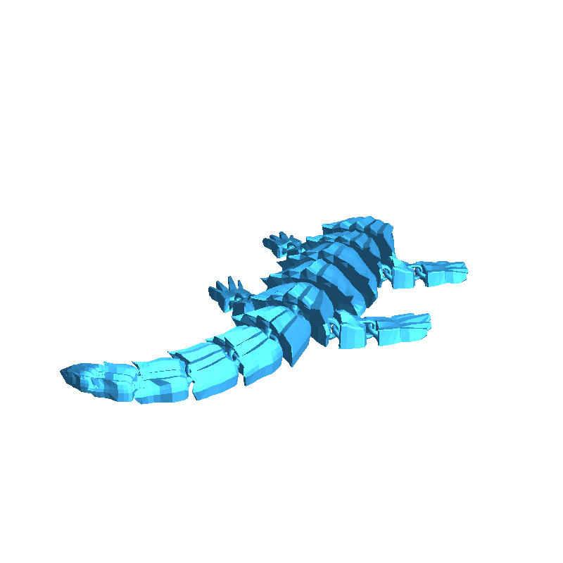 Lucertola armadillo