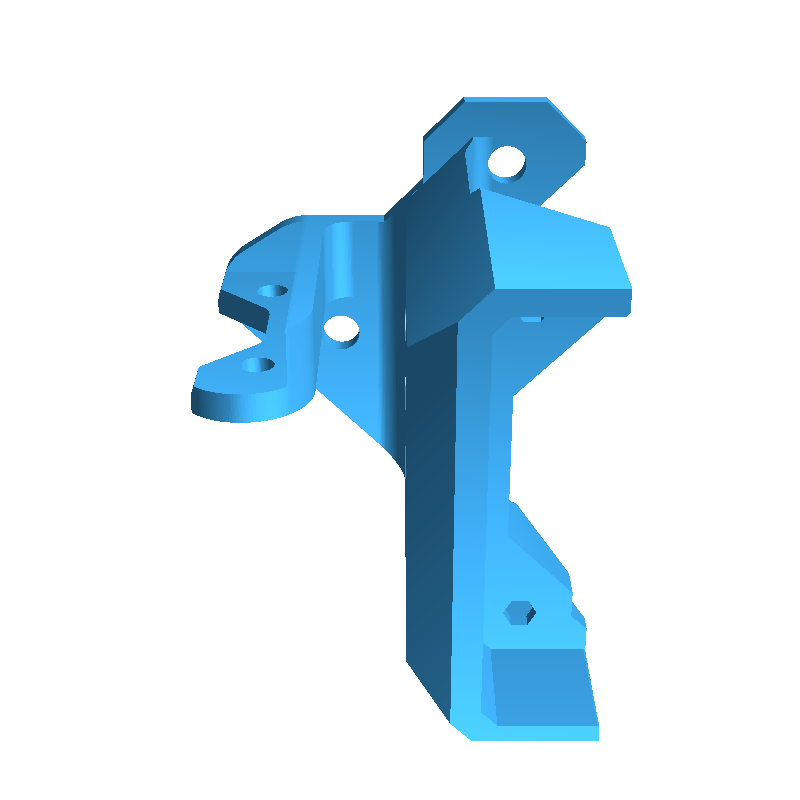 Ender 3v2 Print Head [ CR-Touch + 5015 ]