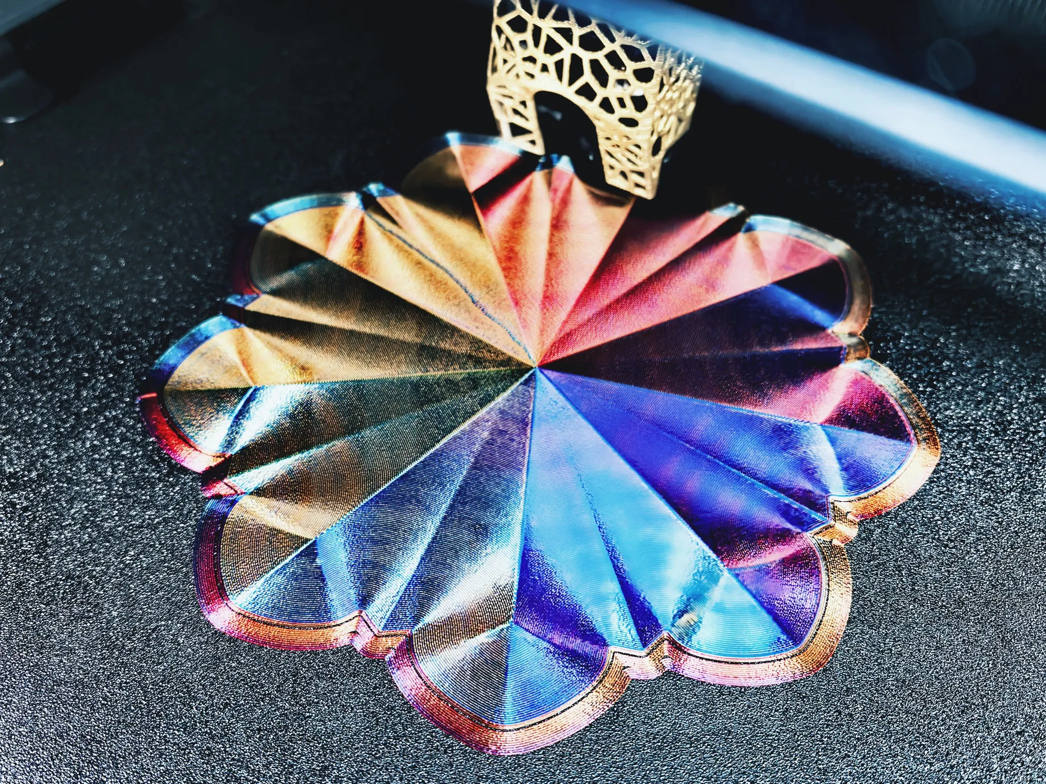 Mandala para colorear con rotuladores acrílicos-3