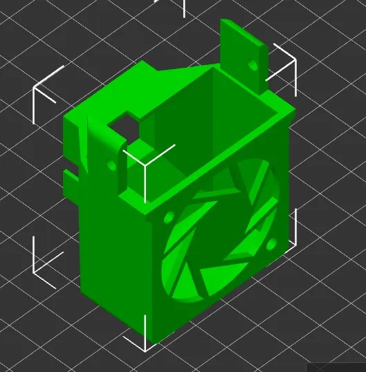 Fan upgrade, Hotend, se/ke, 4020