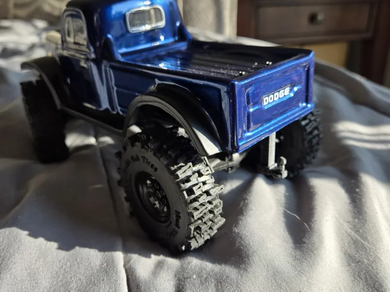INPRIME R/C SCX24 リアヒンジ式ボディマウントおよびアクセサリー