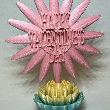 Valentines Sign Flower-0