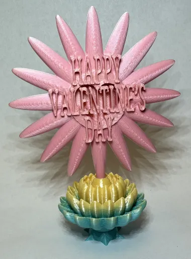 Valentines Sign Flower-0