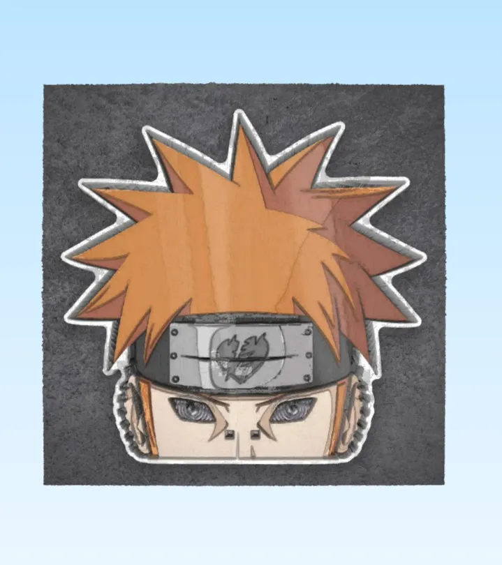 Pain portrait Naruto Shippuden -0