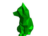  fox low poly-0
