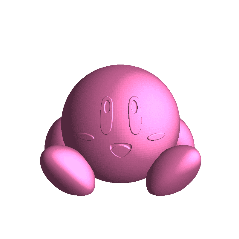 Kirby - Easy to Print