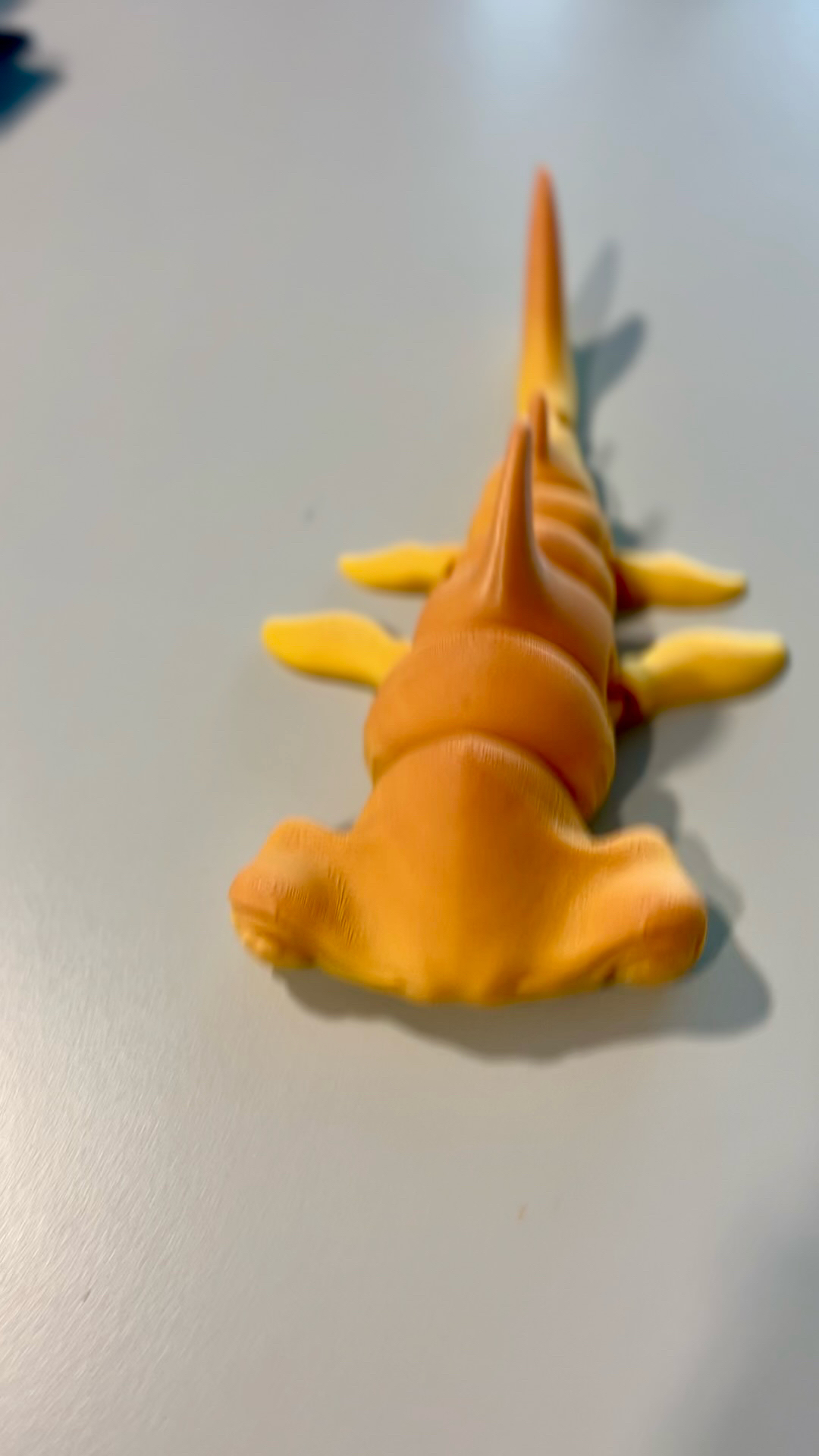 FLEXI PRINT-IN-PLACE HAMMER HEAD SHARK ARTICULATED | 3D