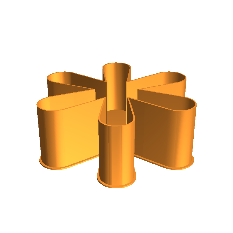 Free Badges & Coins STL Download - Asterix symbol, nestable box (v1)by PPAC