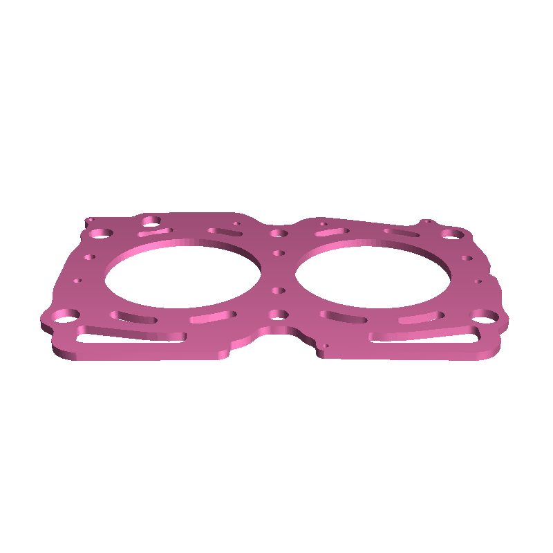 Subaru EJ head gasket keychain 3D models download Creality Cloud