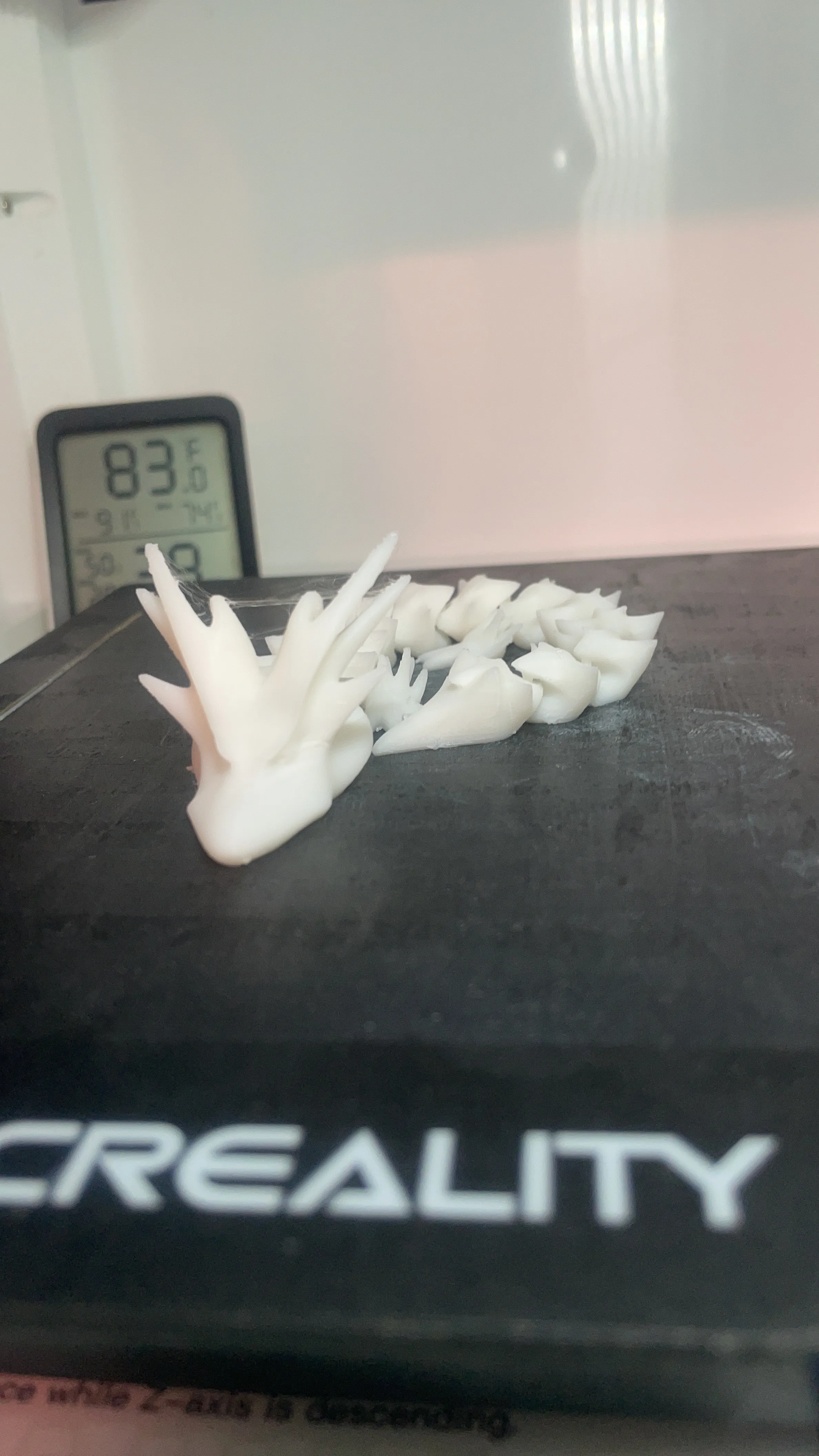 'HORNY DRAGON' - PRINT-IN-PLACE, ARTICULATED DRAGON-0