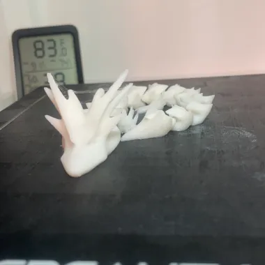 'HORNY DRAGON' - PRINT-IN-PLACE, ARTICULATED DRAGON-0