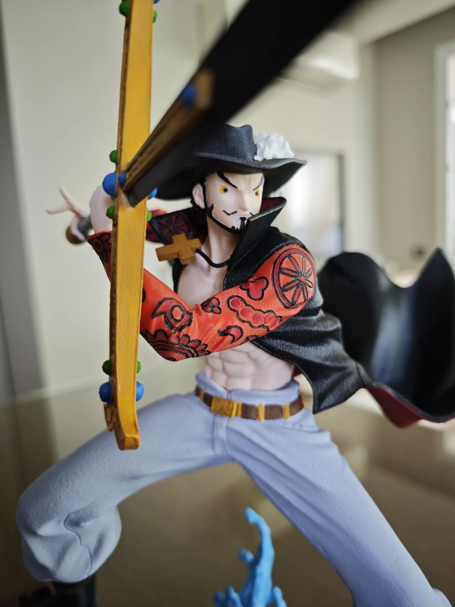 Dracula Mihawk - Impressão 3D - Uma peça-6