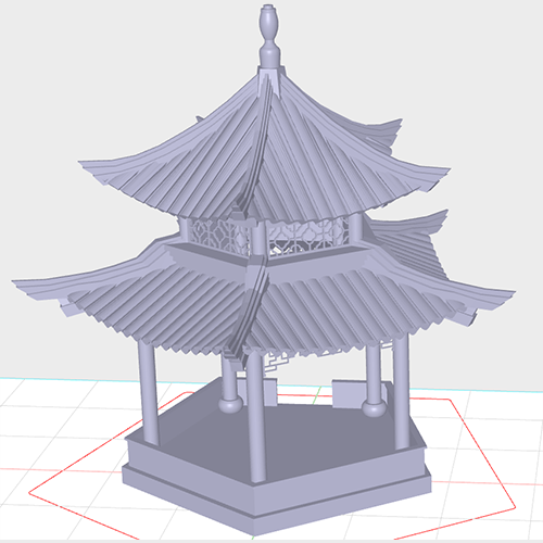 pavilion | 3D models download | Creality Cloud