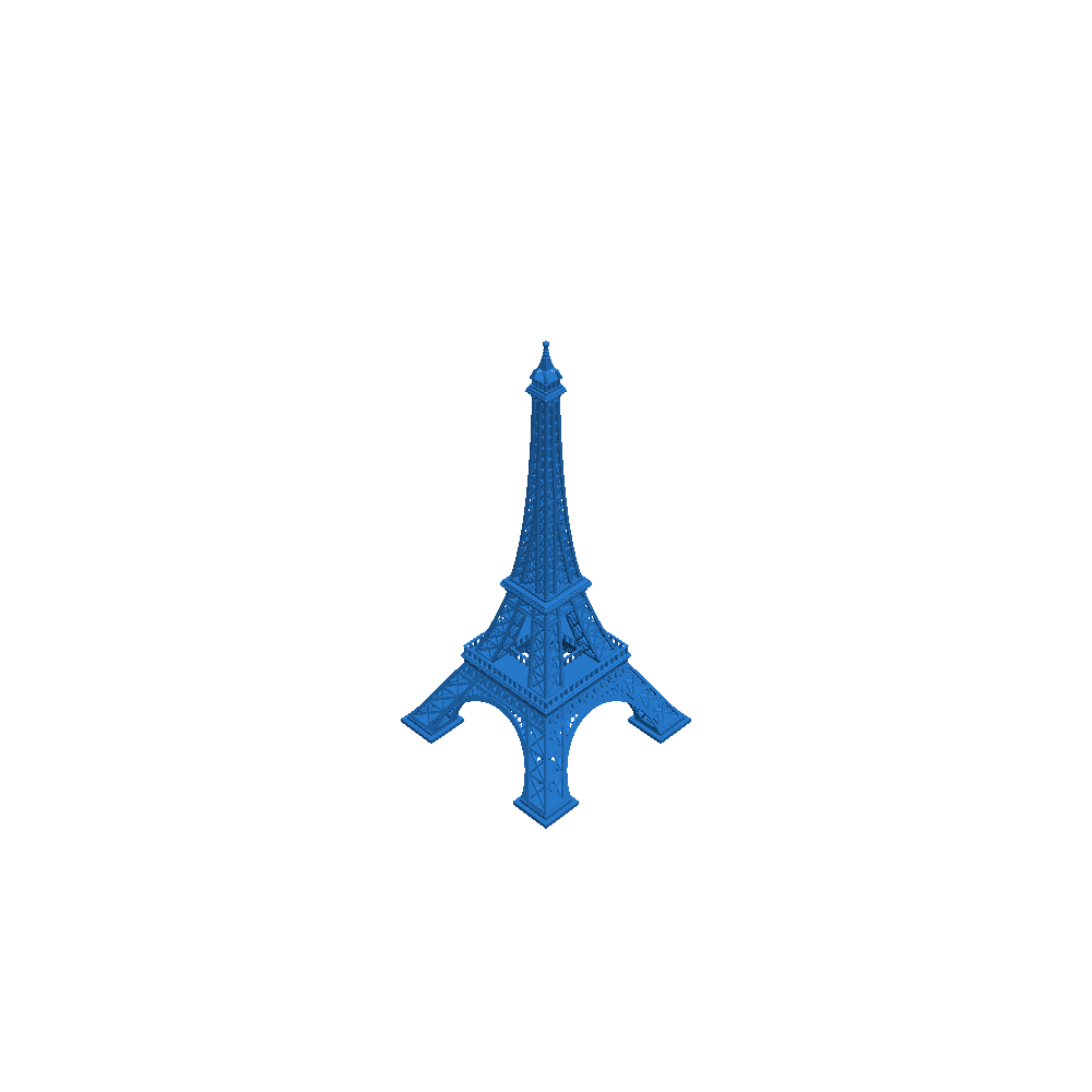 Eiffel tower 3D printer file 