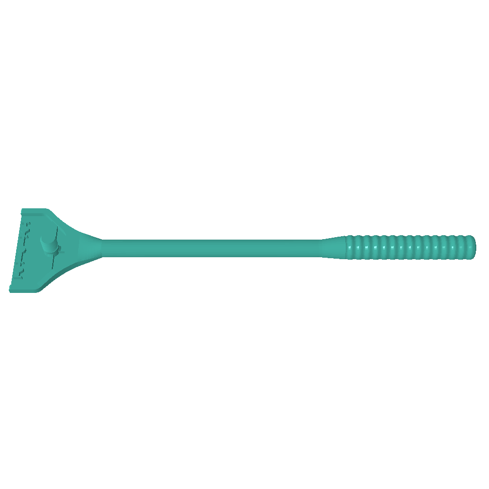 Aquarium razor handle - very long