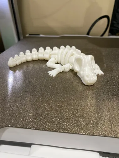 Articulated Skeleton Crocodile - Toys - PLA - 3D printed product - фото 20
