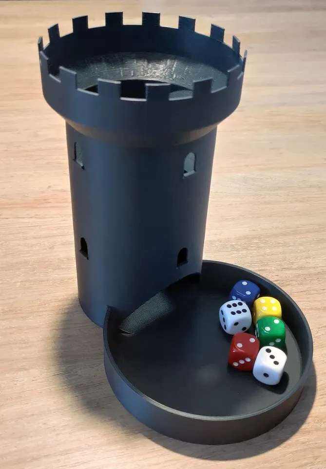 Board Games Dice Tower 