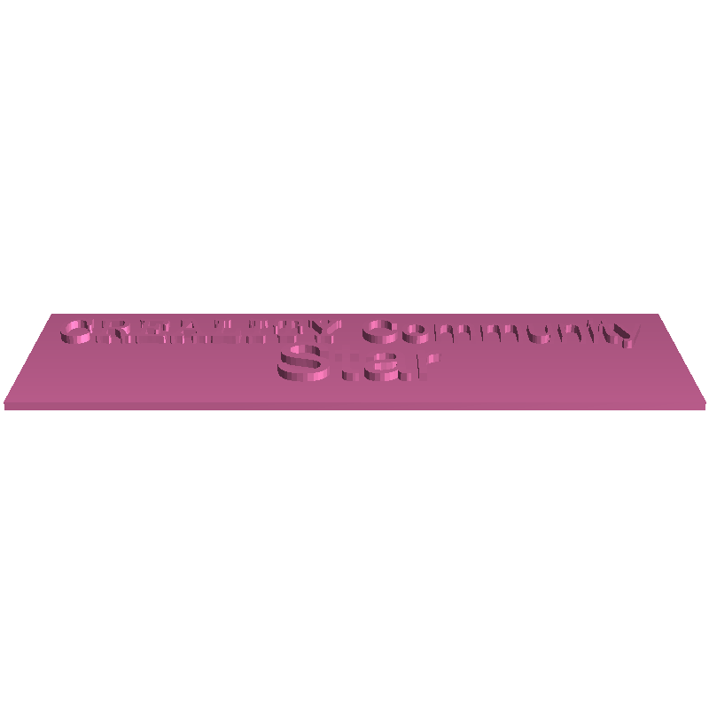 3DP Trophy:  Creality Community Star 2
