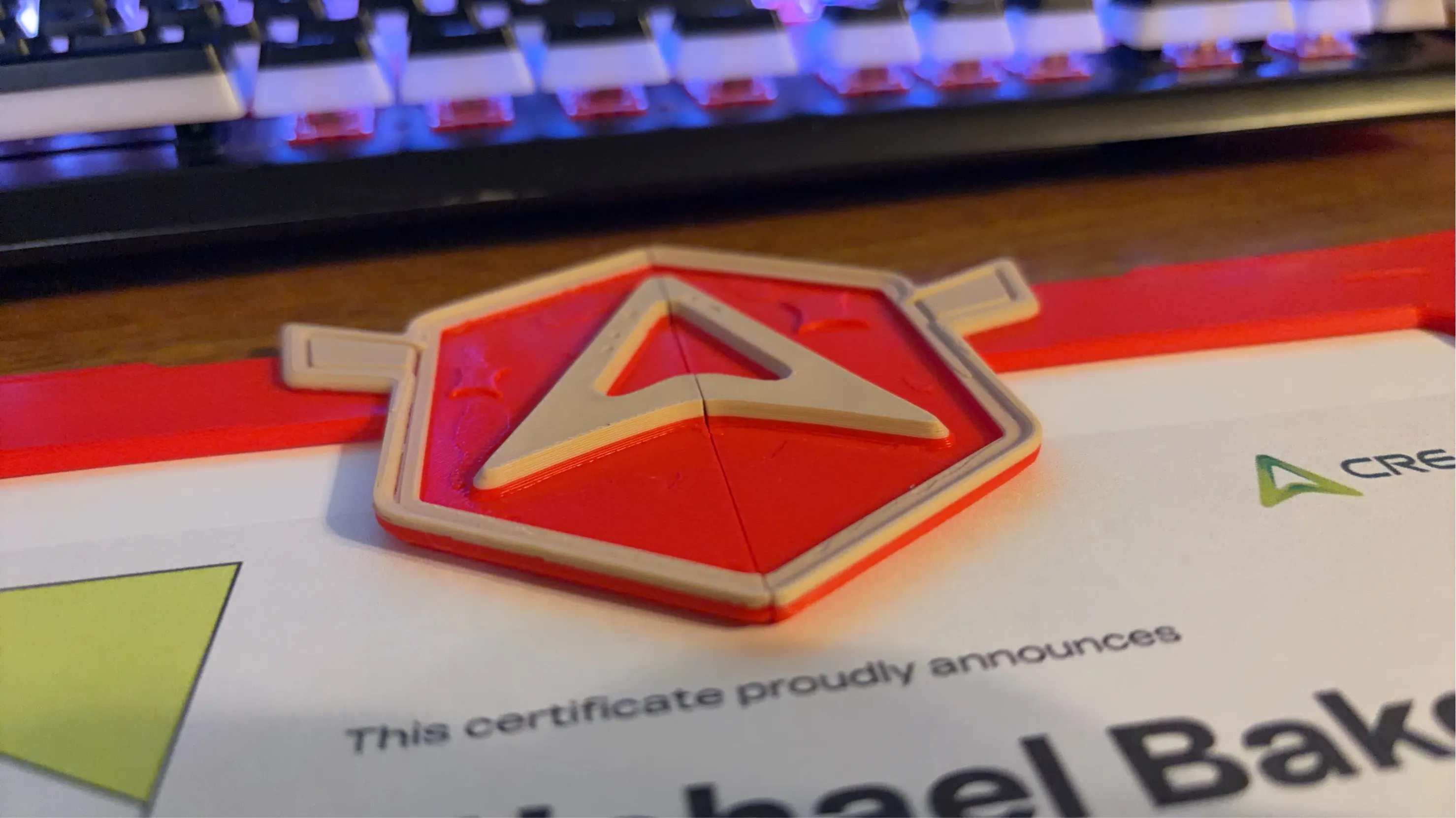 Maker One Certificate Frame-2