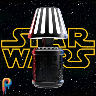 Star Wars Lamp by Polymeria-1
