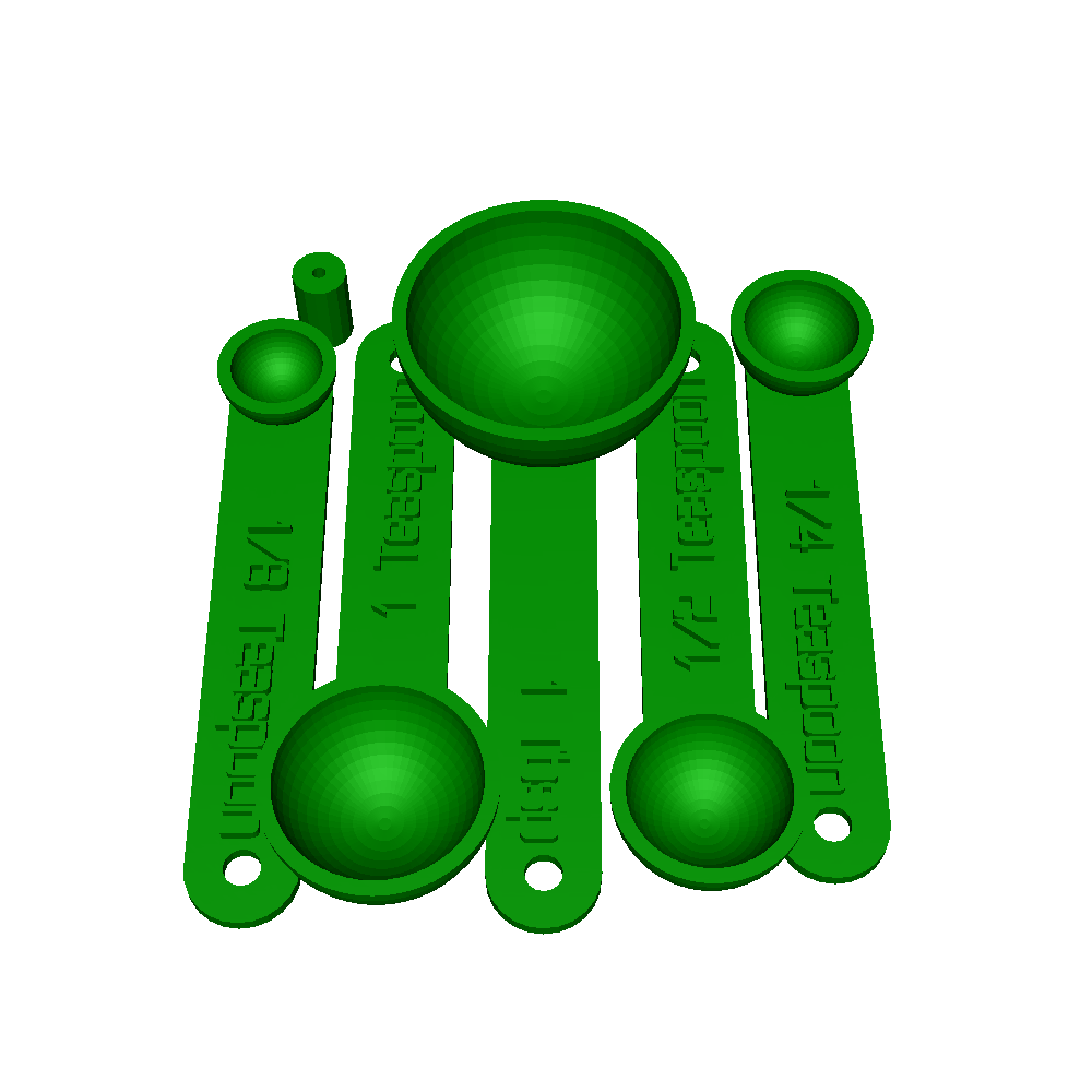 Free Home Decorations & Ornaments STL Download - мерные ложкиby SPOKOYNIY7