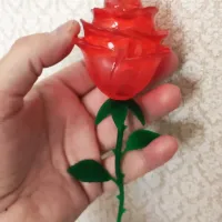 Rose Flower 3D Model for 3D Printing-2