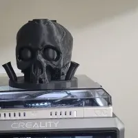 skull deco usb pen holder-0