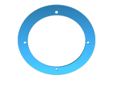 6.5" Speaker mount template-0