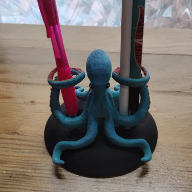 octopus pen holder 🐙 🖊️-1