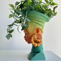 AFRICA QUEEN FLOWER POT-1