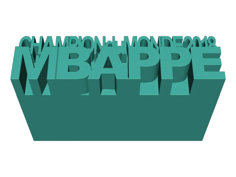 SOCLE MBAPPE