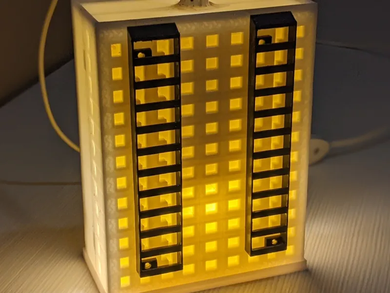 Night light building 