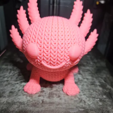 Knitted Axolotl-0