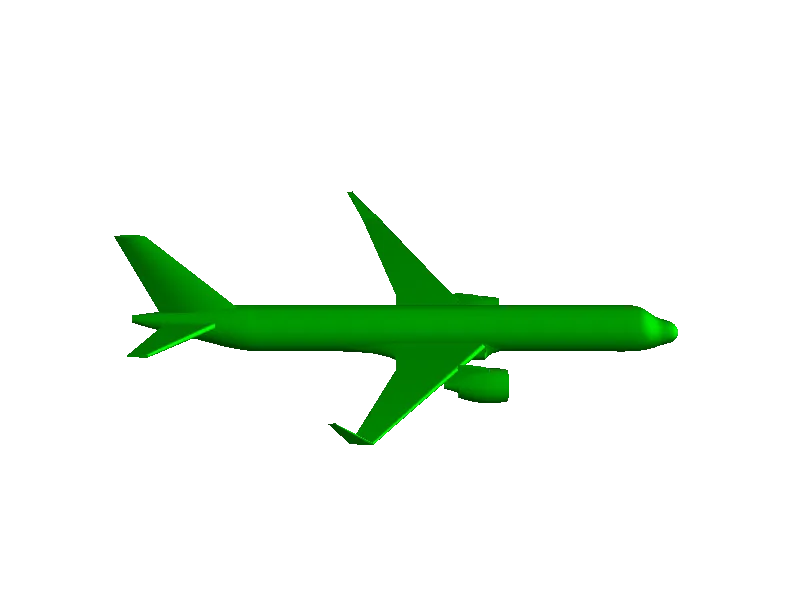 Airliner airplane