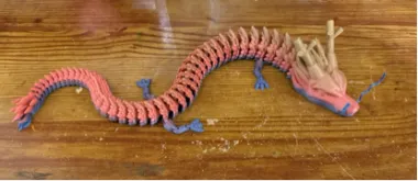 Flexi Dragon - Toys - PLA - 3D printed product - фото 23