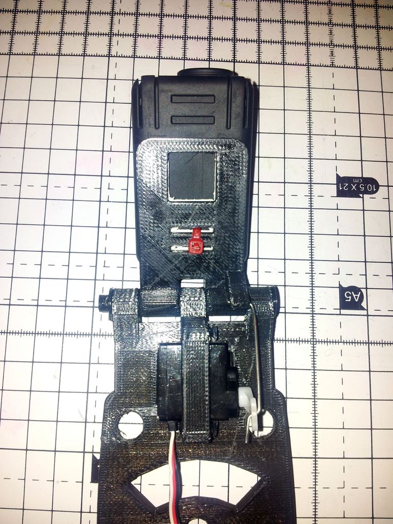 Mobius camera tilt mount for Crossfire quadcopter | 3D-Modelle ...