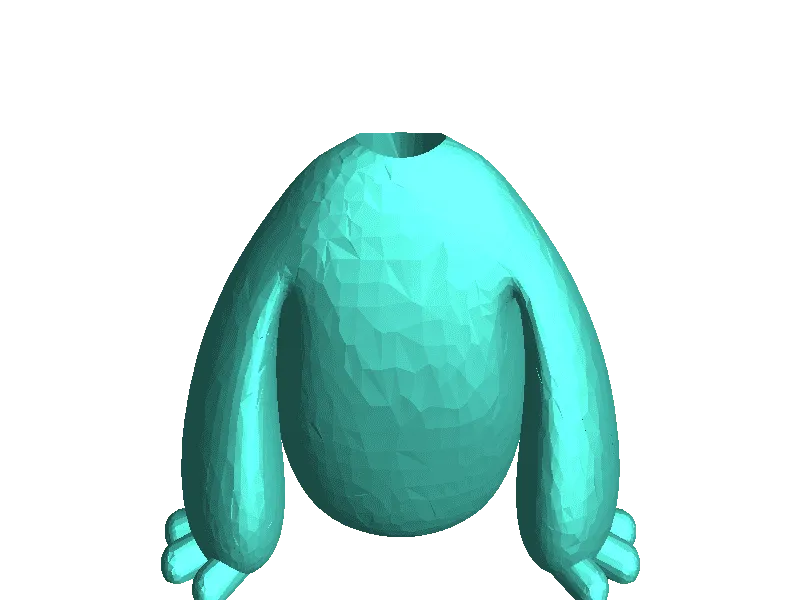 cuerpo de baymax