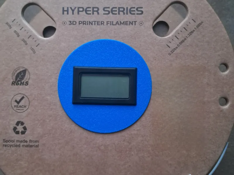 hygro/temp houder spoel 53mm