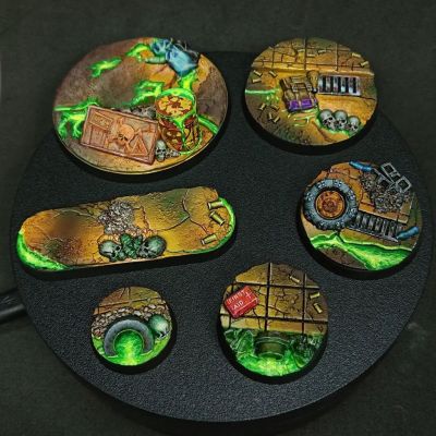 Dilapidated Modern Ruins 32mm Base