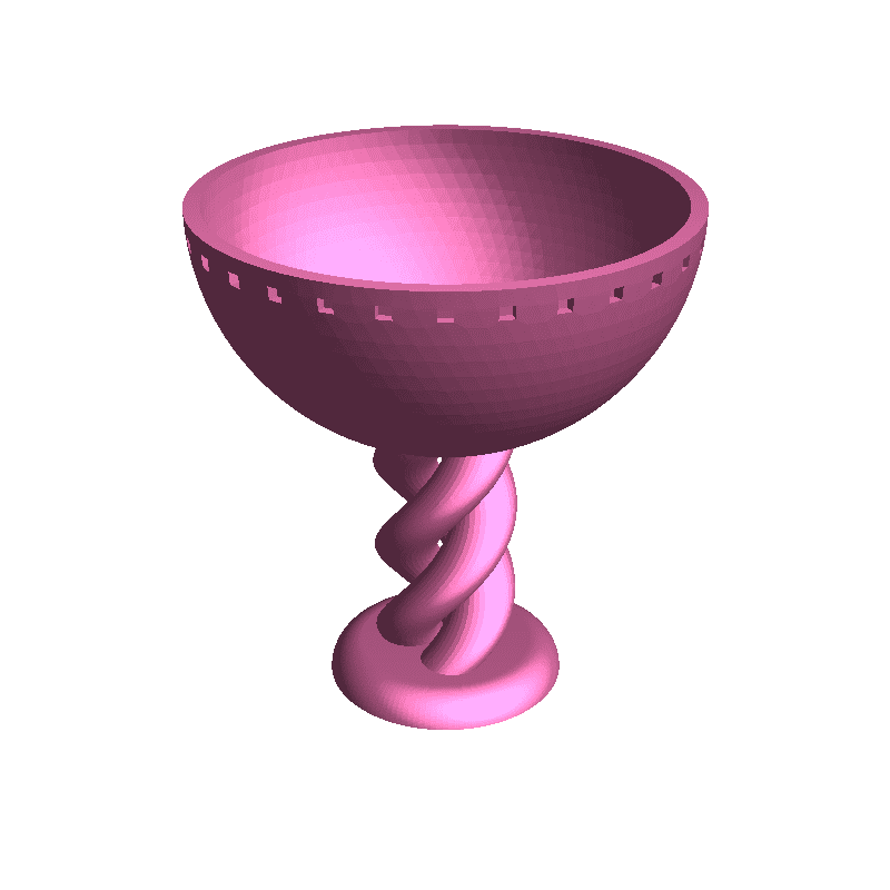 Twisted Goblet