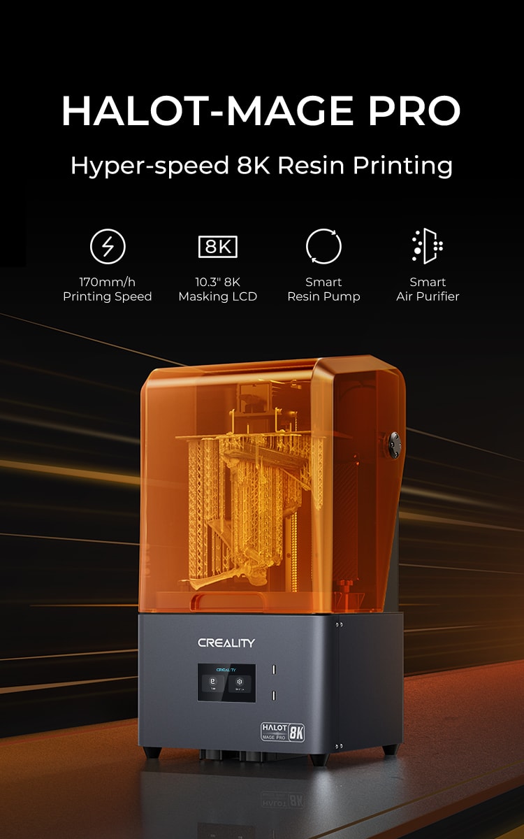 プリンター・複合機 Creality HALOT-MAGE PRO 8K Amazon.co.jp: Creality Halot mage pro 3dプリンター 光造形 10.3