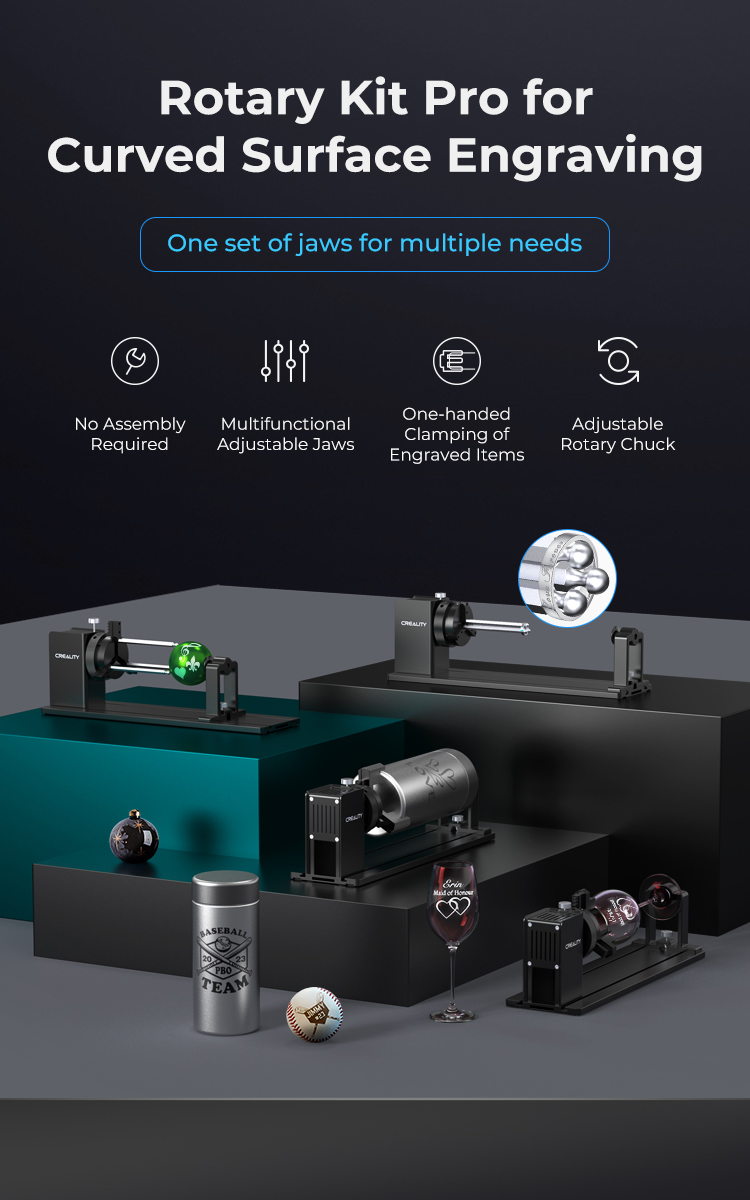 Creality Falcon2 22W and Rotary Kit Pro Upgrade-Package | Laser