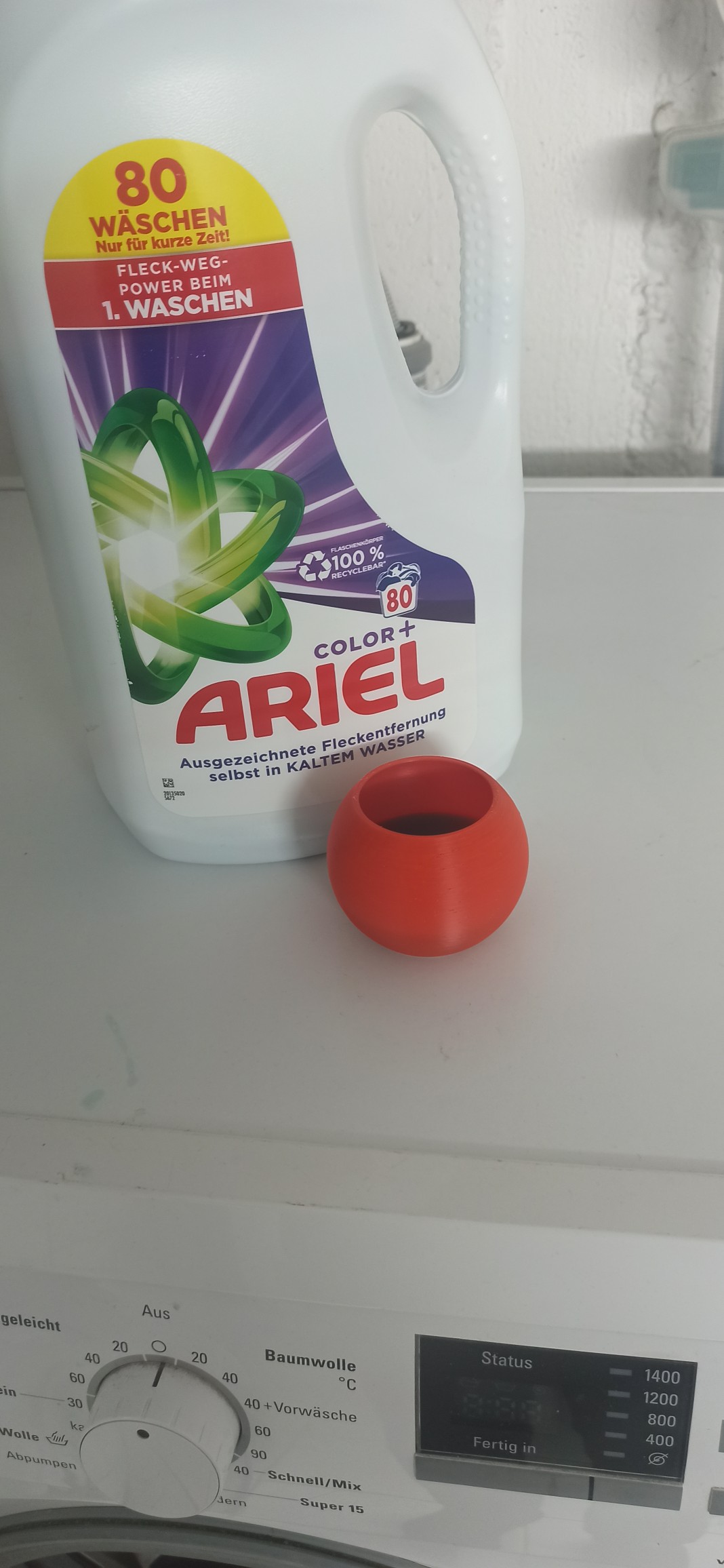 Wäscheball flüss. Waschmittel / Laundry ball for liquid