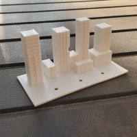 skyscraper key holder-2