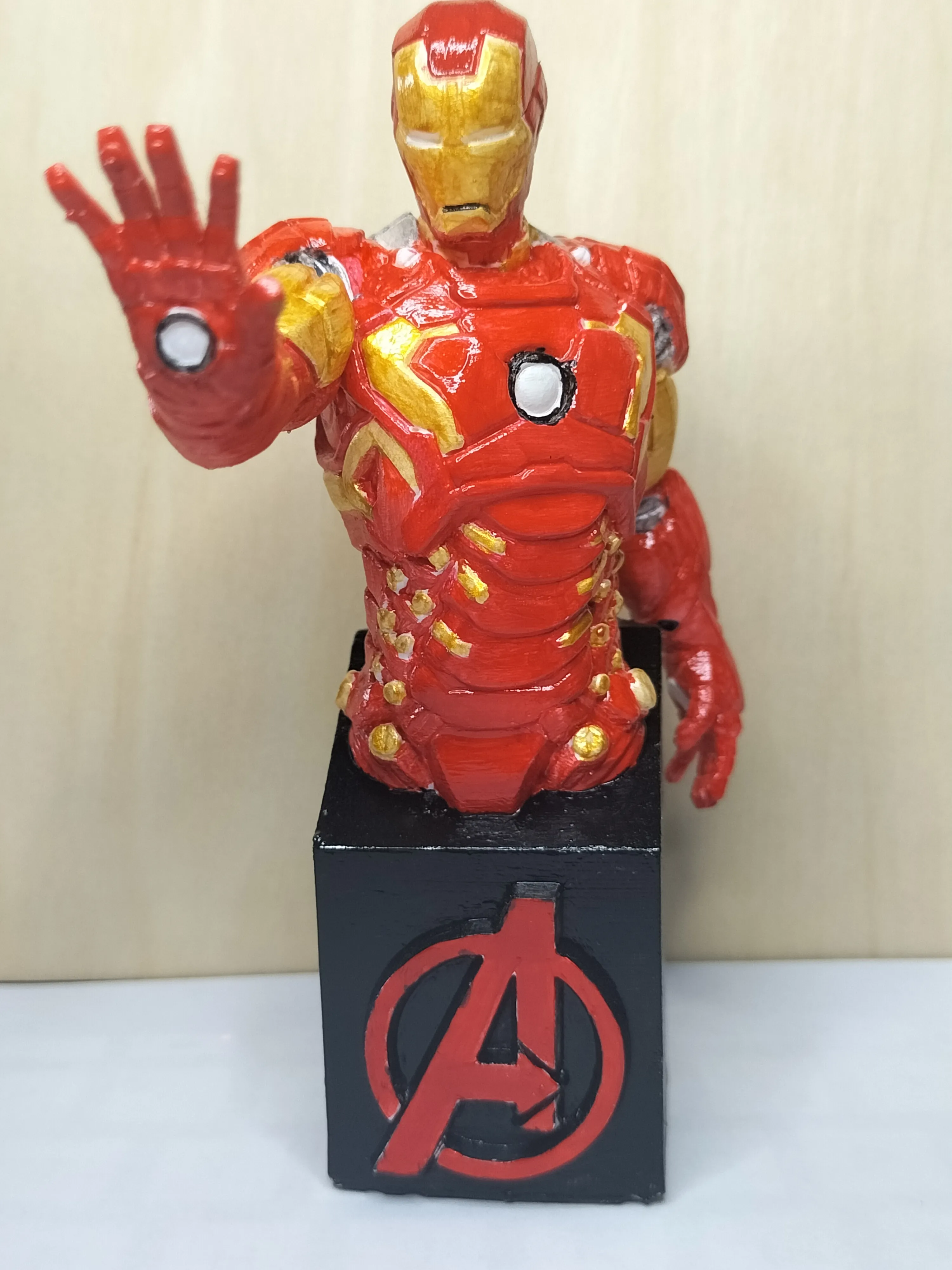Iron Man Bust - Marvel - Fan Art-0